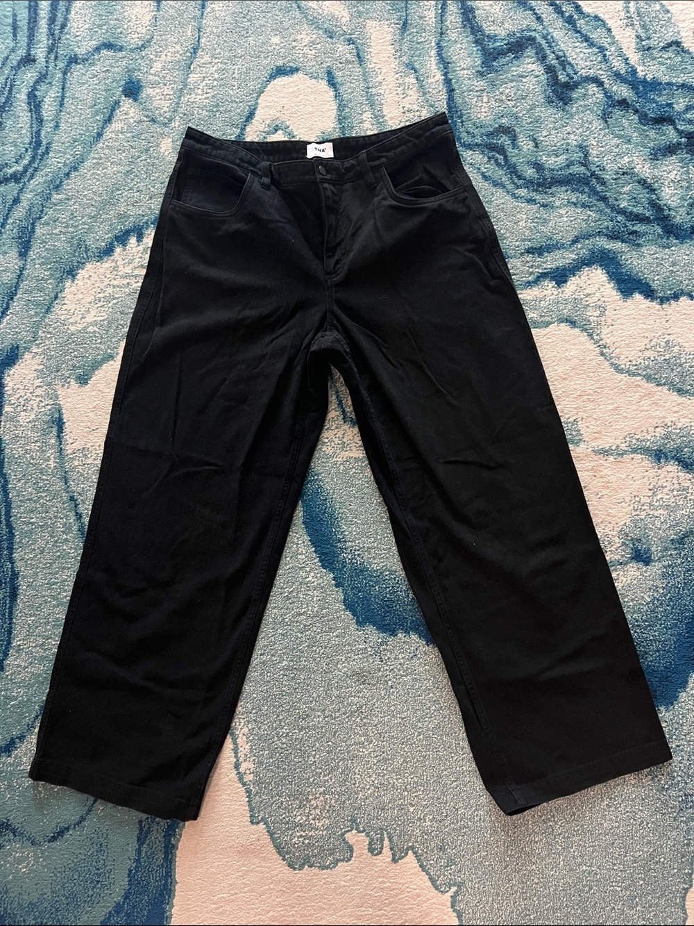 TNA Black Wide Leg Jeans for Women